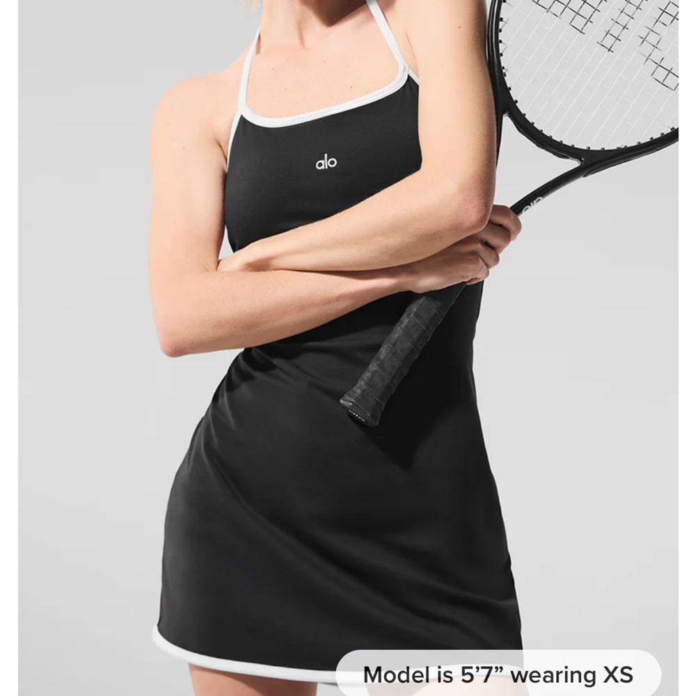 ALO Yoga ALO Softsculpt Halter Tennis Dress size Small